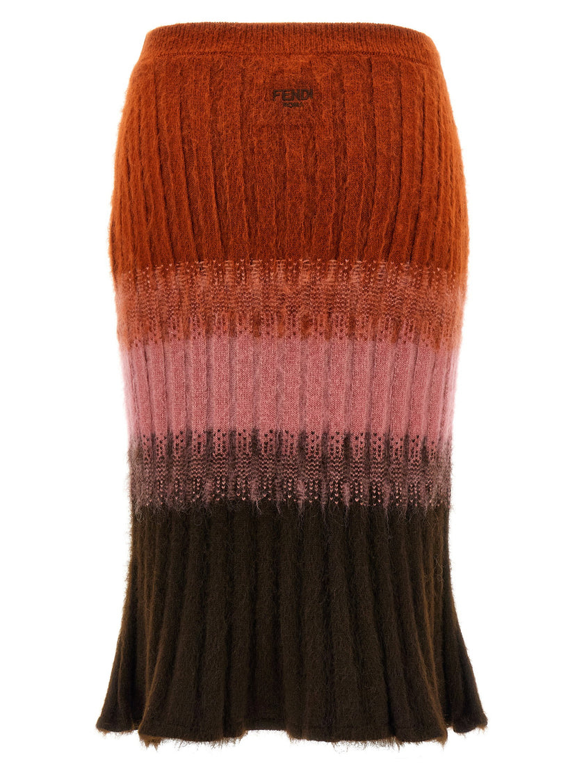Fendi Wool Skirt