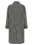 Dolce & Gabbana Chevron Wool Coat