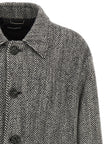 Dolce & Gabbana Chevron Wool Coat