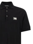 Dolce & Gabbana Logo Plate Polo Shirt