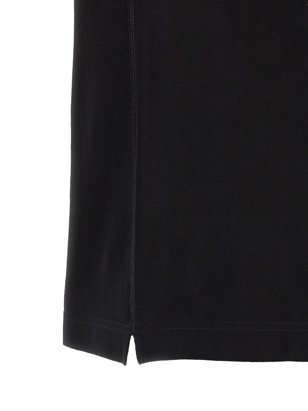 Dolce & Gabbana Logo Plate Polo Shirt
