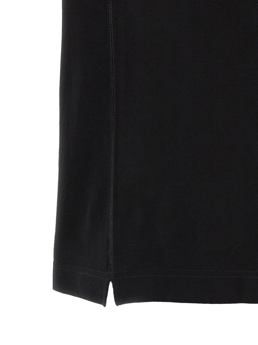 Dolce & Gabbana Logo Plate Polo Shirt