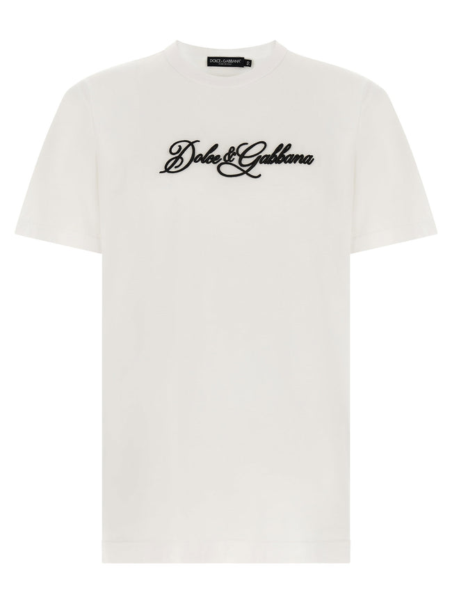 Dolce & Gabbana Logo Embroidery T-shirt