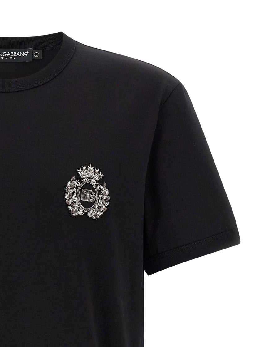 Dolce & Gabbana Heraldic Patch T-shirt