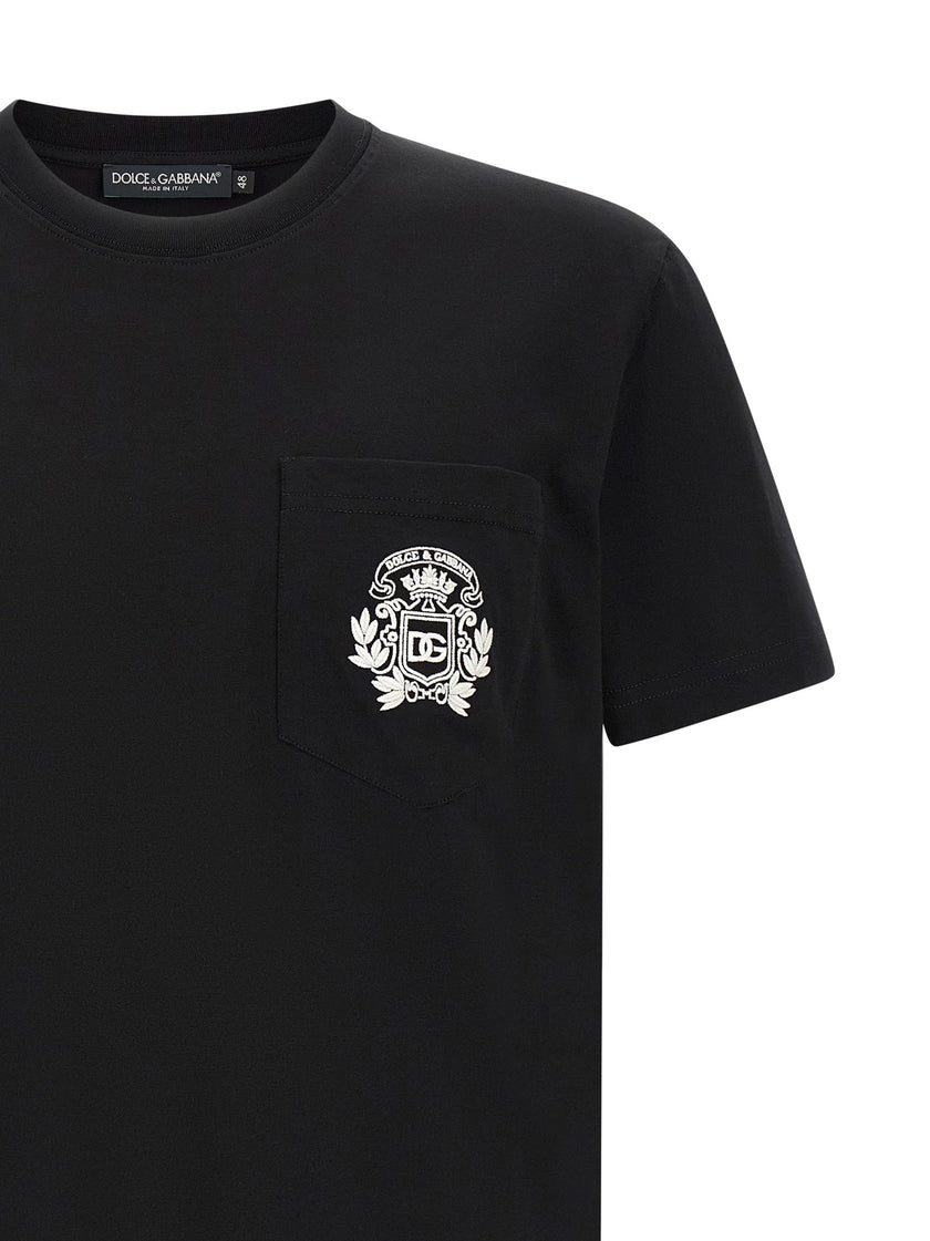 Dolce & Gabbana Dg Embroidered T-shirt