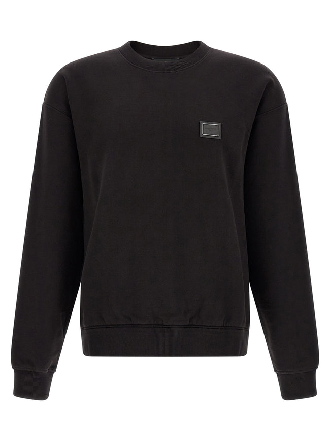 Dolce & Gabbana Logo Plaque Sweatshirt