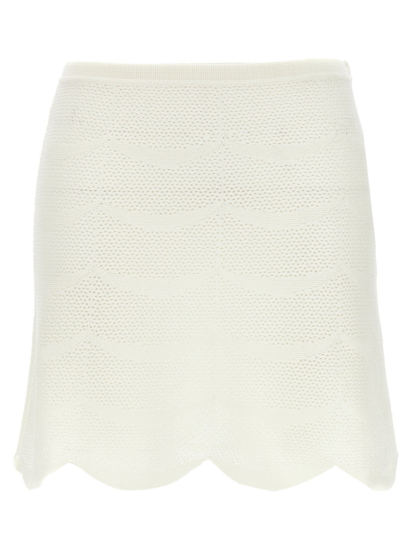 Tom Ford Crochet Mini Skirt