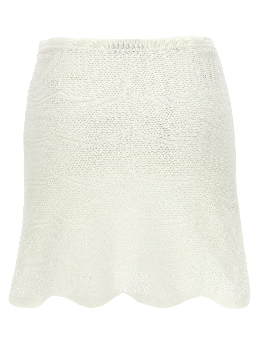 Tom Ford Crochet Mini Skirt
