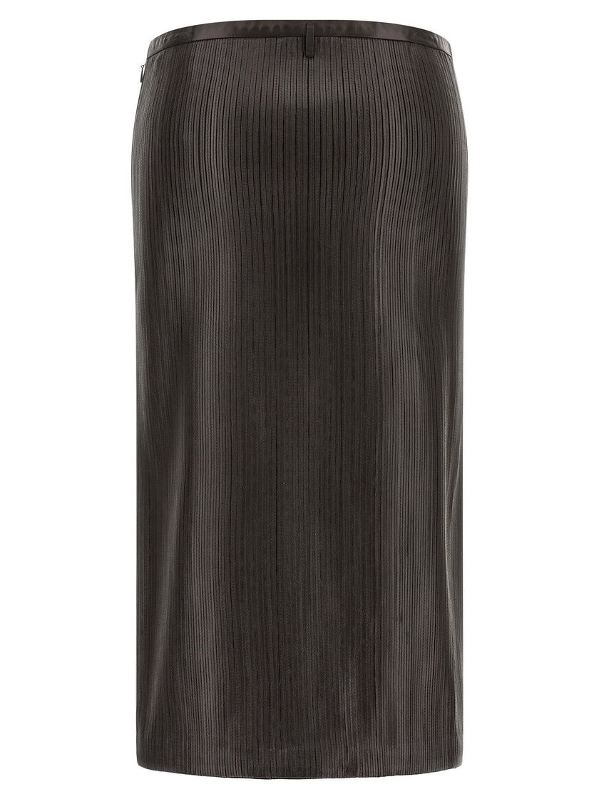 Tom Ford 3d Ribbed Skirt