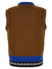 Marni M-shaped Intarsia Vest