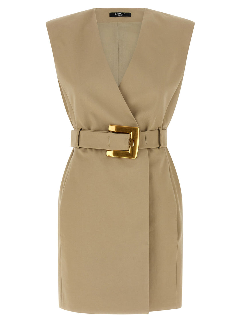 Balmain Anthem Dress