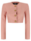 Balmain Testa Di Leone Bolero Blazer