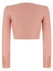 Balmain Testa Di Leone Bolero Blazer