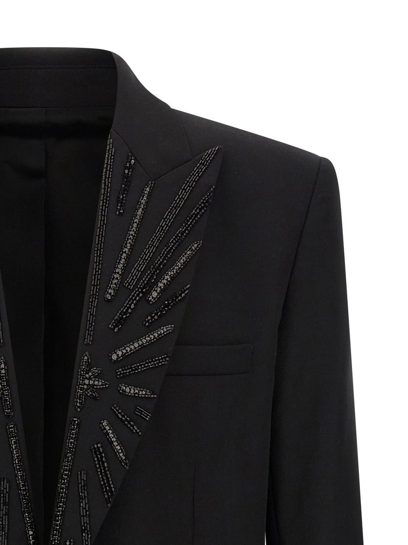 Balmain Crystal Blazer