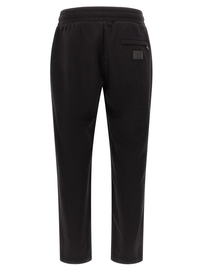 Dolce & Gabbana Logo Plaque Joggers
