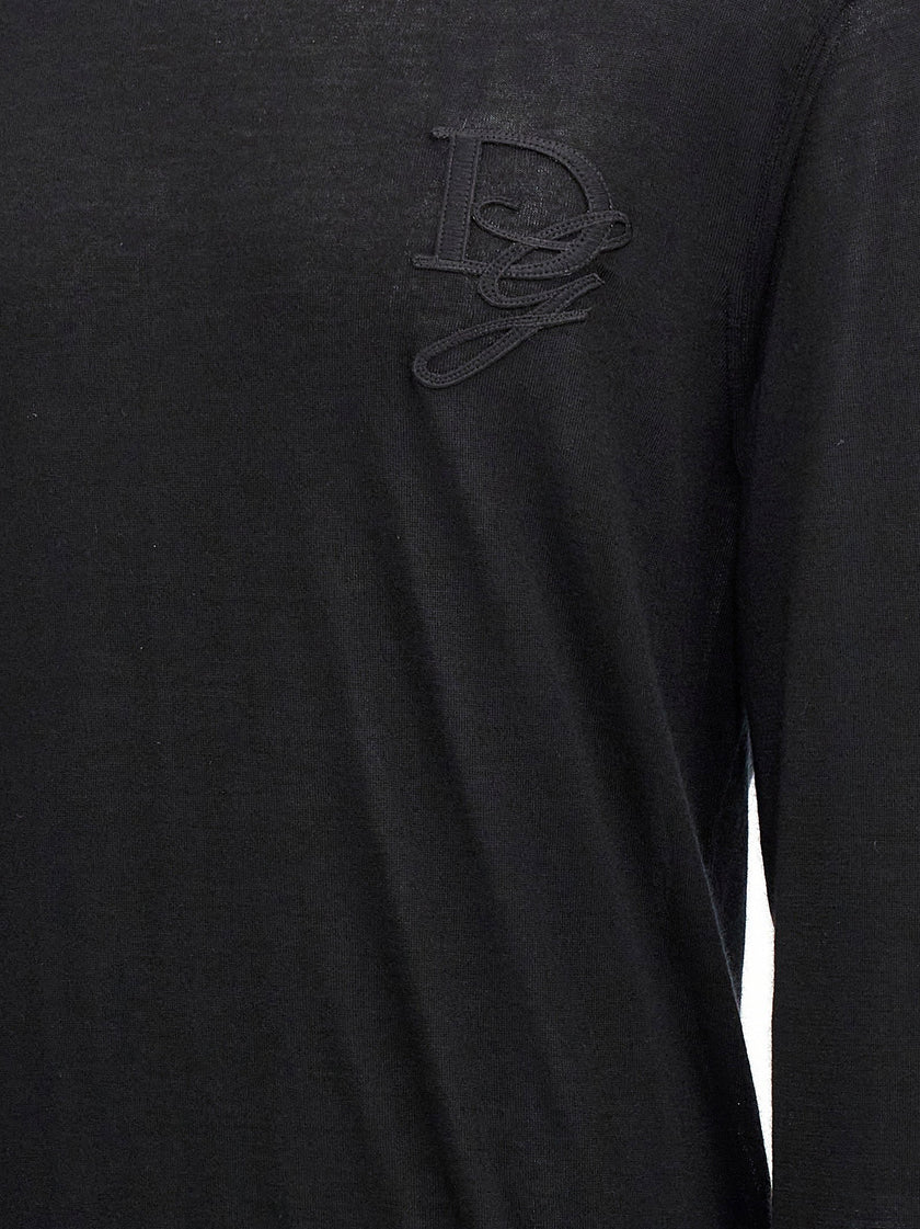 Dolce & Gabbana Logo Embroidery Sweater