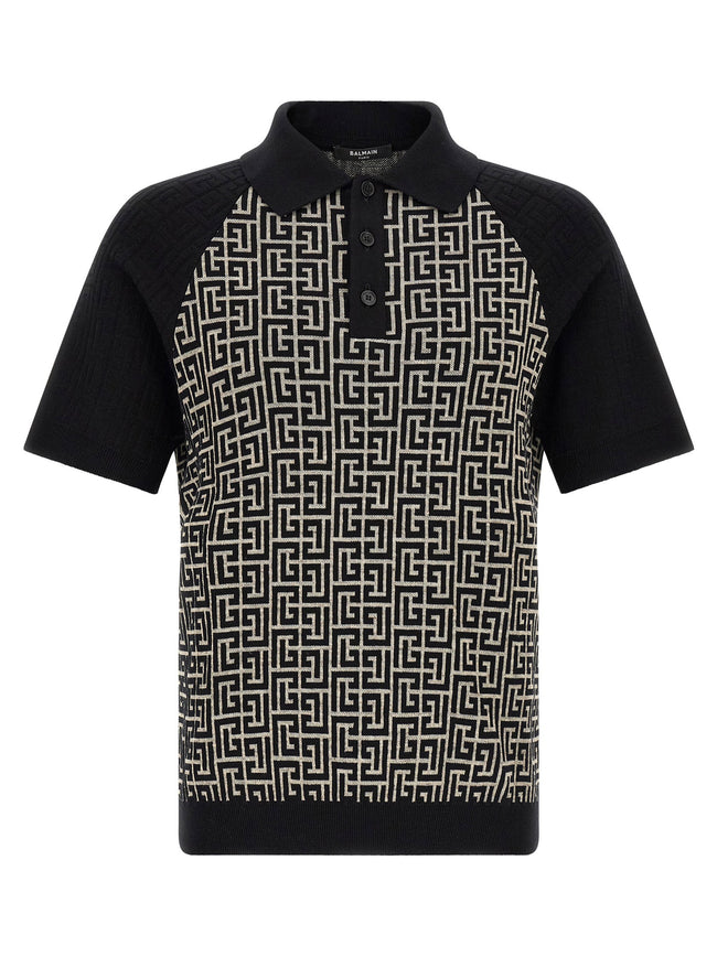 Balmain Pb Monogram Polo