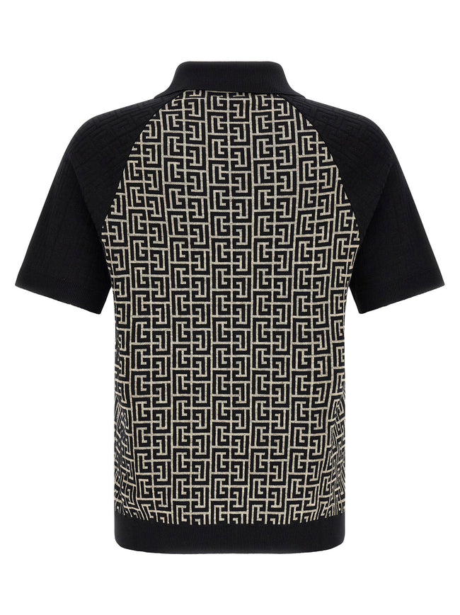 Balmain Pb Monogram Polo