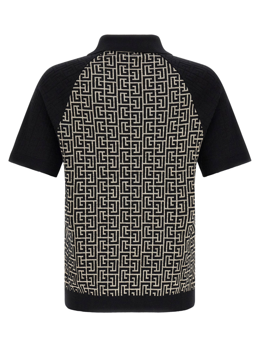 Balmain Pb Monogram Polo