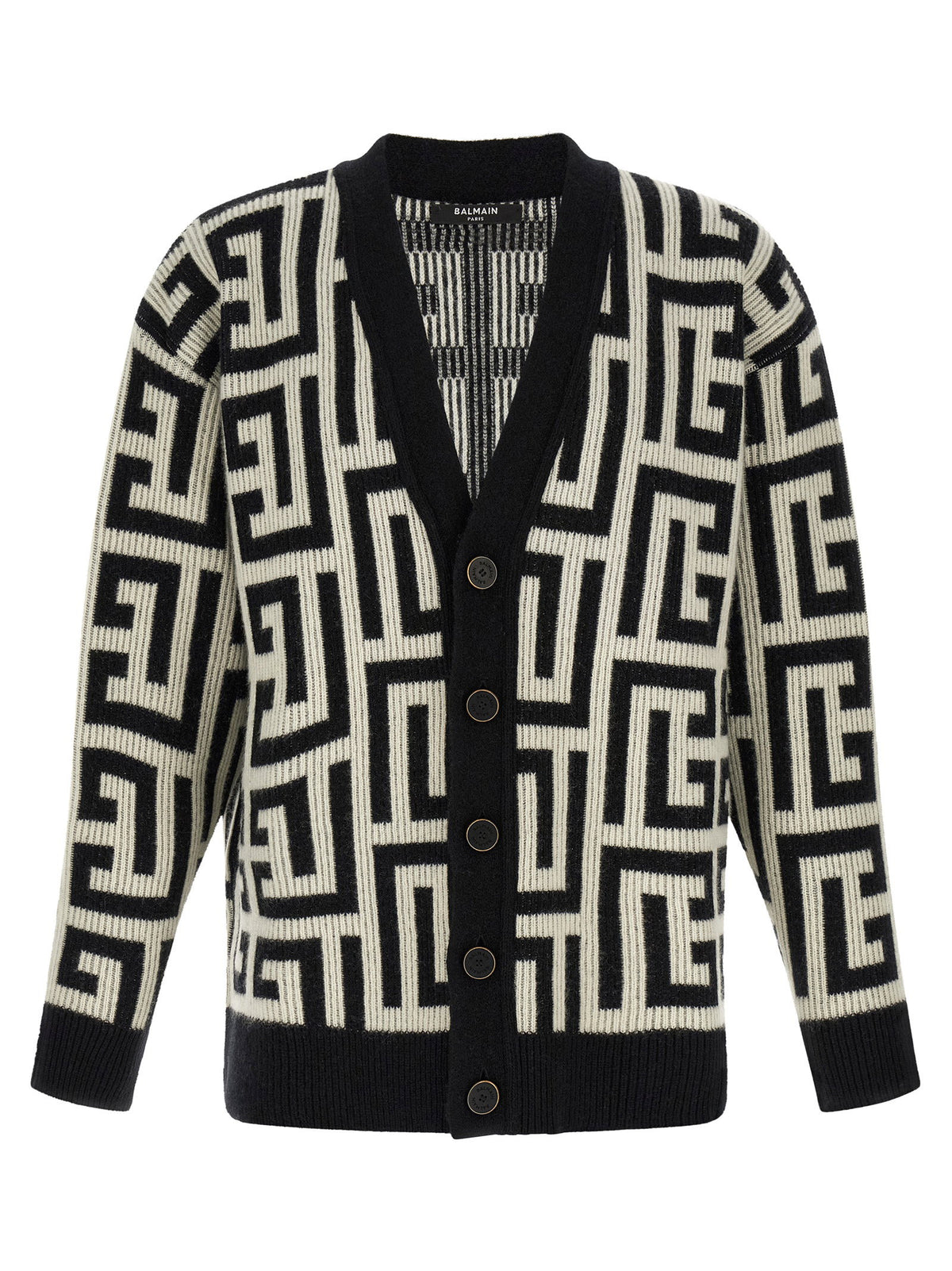 Balmain Monogram Macro Cardigan