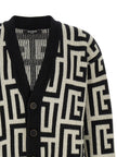 Balmain Monogram Macro Cardigan
