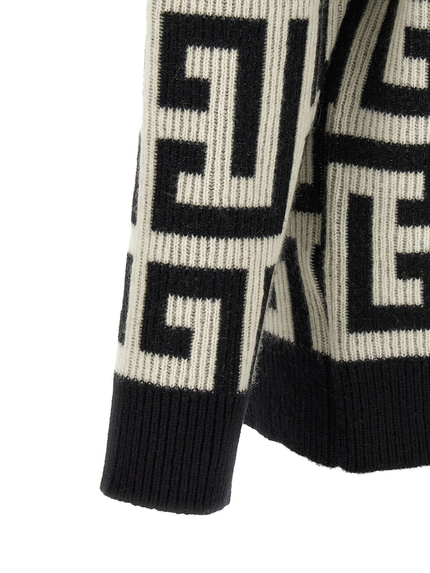 Balmain Monogram Macro Cardigan