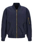 Balmain Logo Embroidery Bomber Jacket