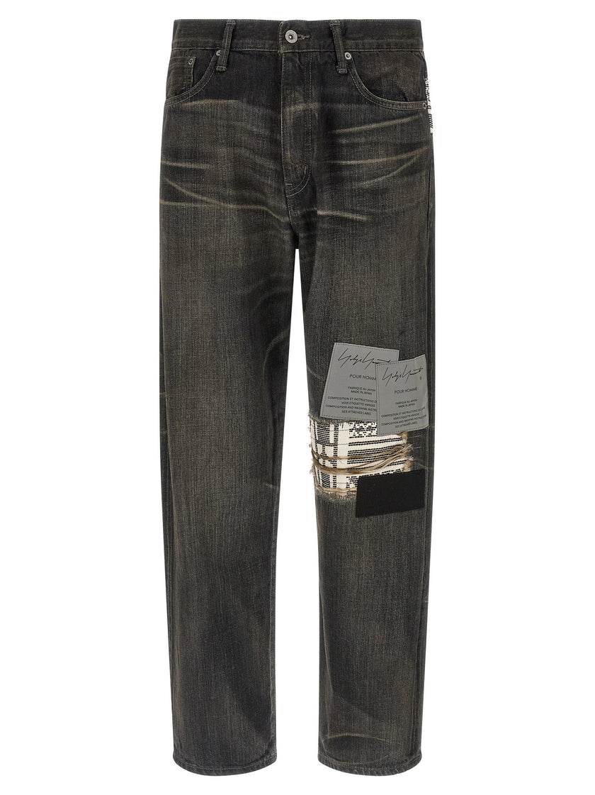 Yohji Yamamoto Savege Denim Jeans × Nh