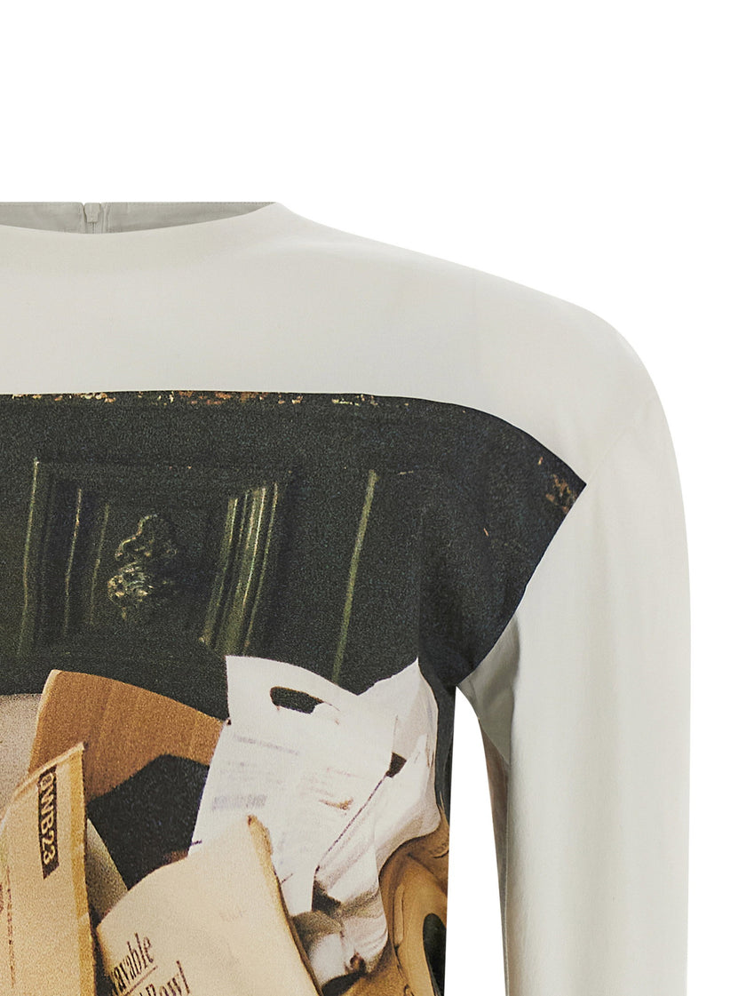 Issey Miyake Street View Blouse