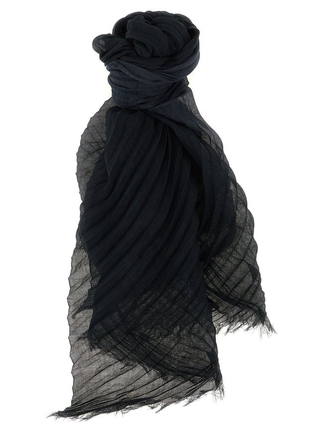 Issey Miyake Gradation Ramie Pleats Stole
