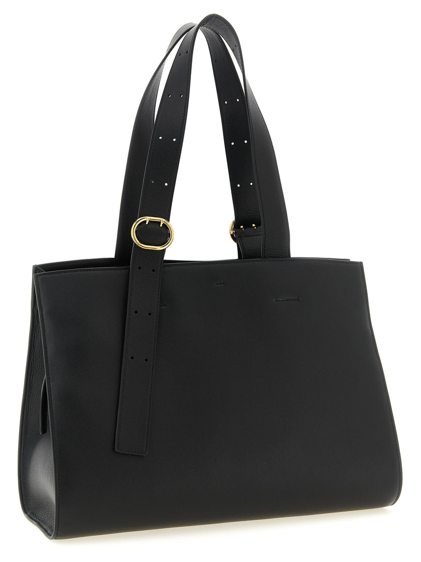 Jil Sander Cannolo Shopping Bag