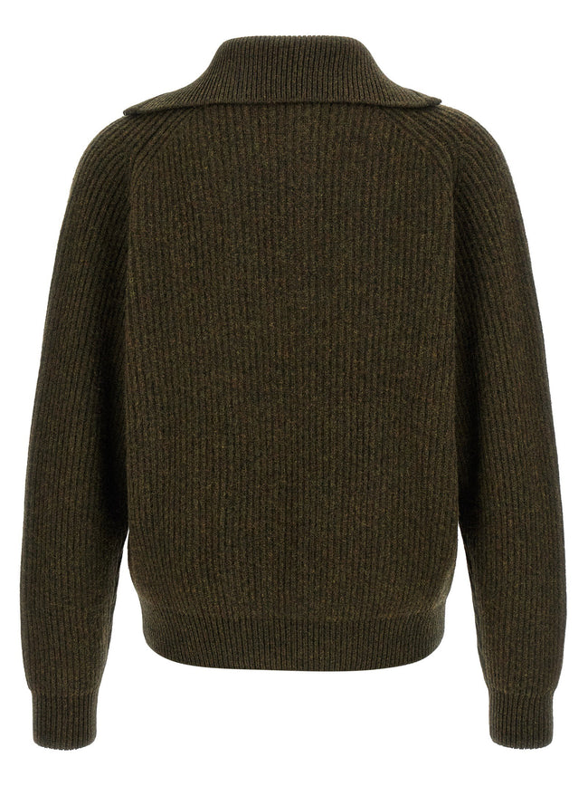 Jil Sander Half-zip Sweater