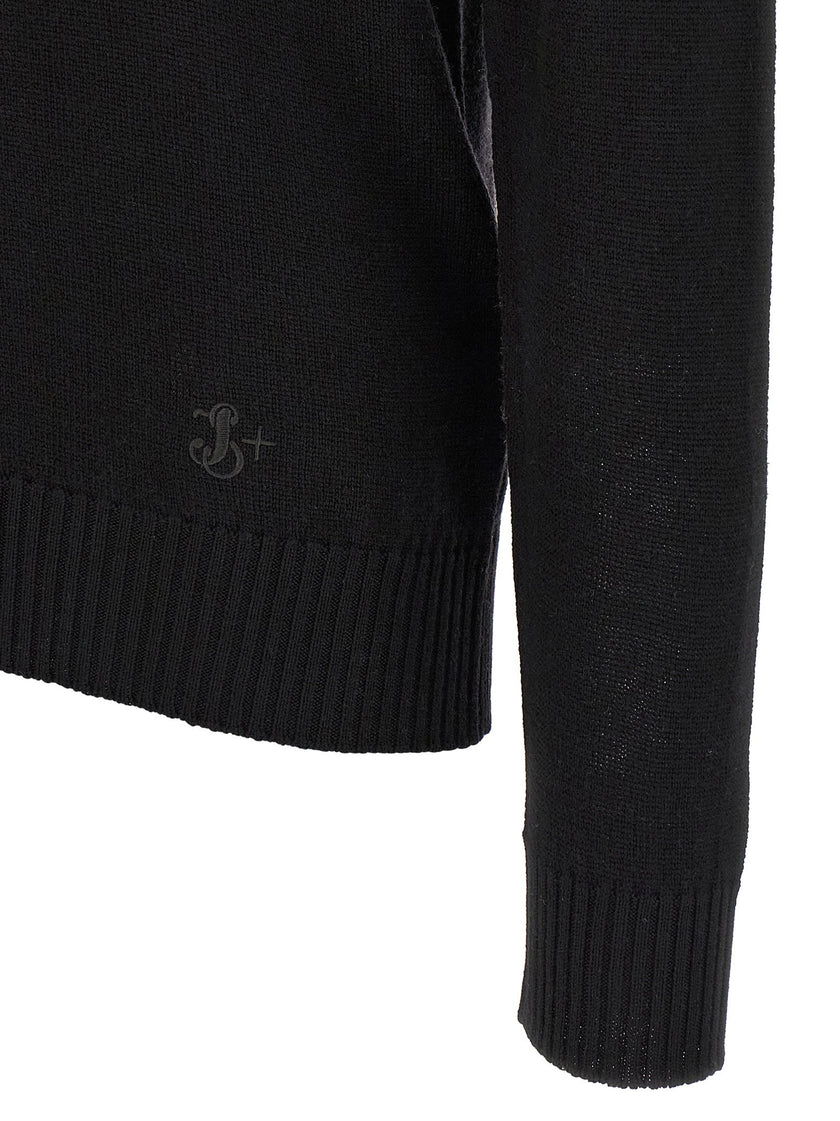 Jil Sander Logo Embroidery Sweater