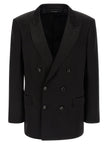 Tom Ford Tone-on-tone Polka Dot Blazer