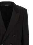 Tom Ford Tone-on-tone Polka Dot Blazer