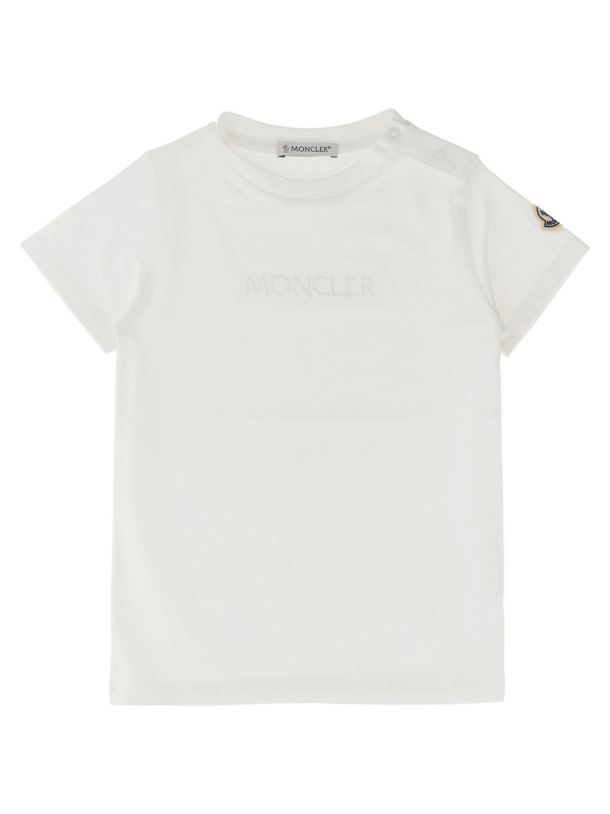 Moncler Enfant Logo Embroidery T-shirt