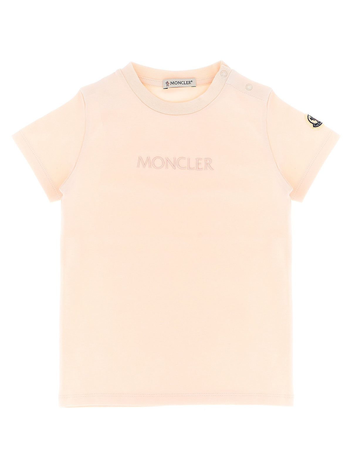 Moncler Enfant Logo Embroidery T-shirt