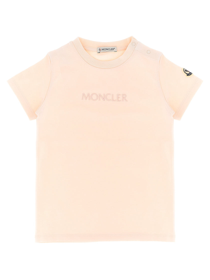 Moncler Enfant Logo Embroidery T-shirt