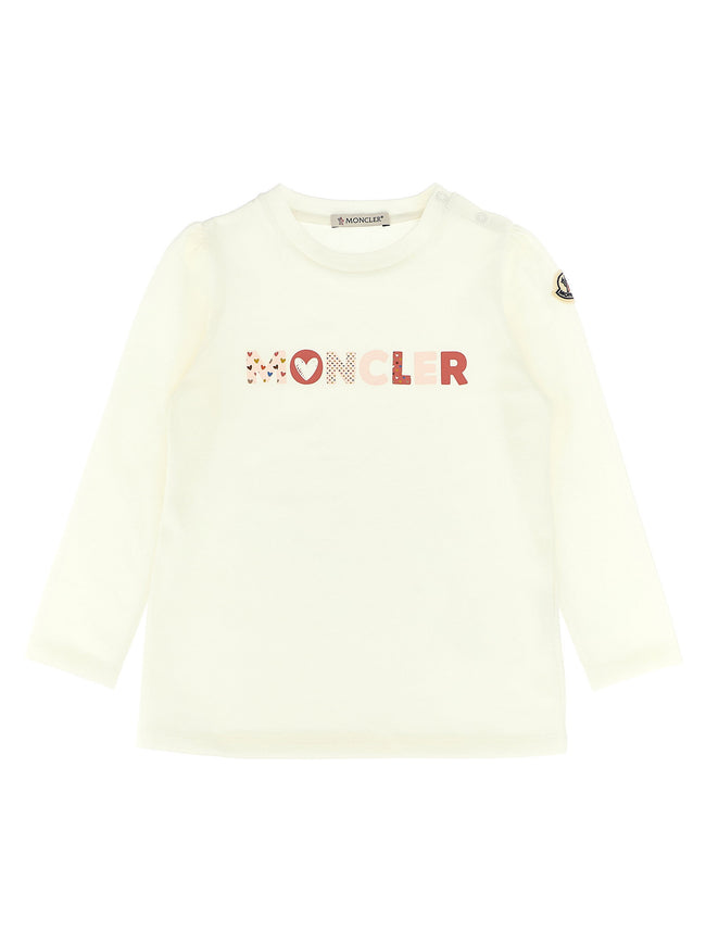Moncler Enfant Logo Print T-shirt
