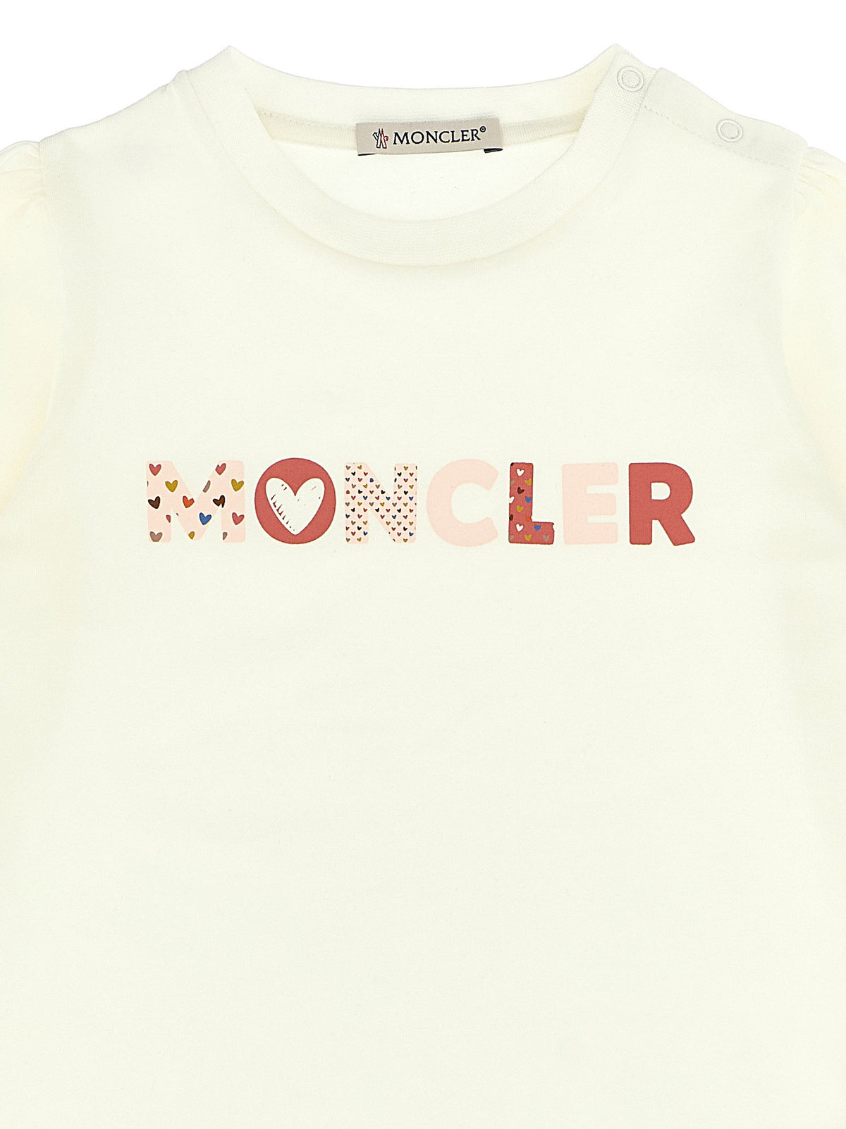 Moncler Enfant Logo Print T-shirt