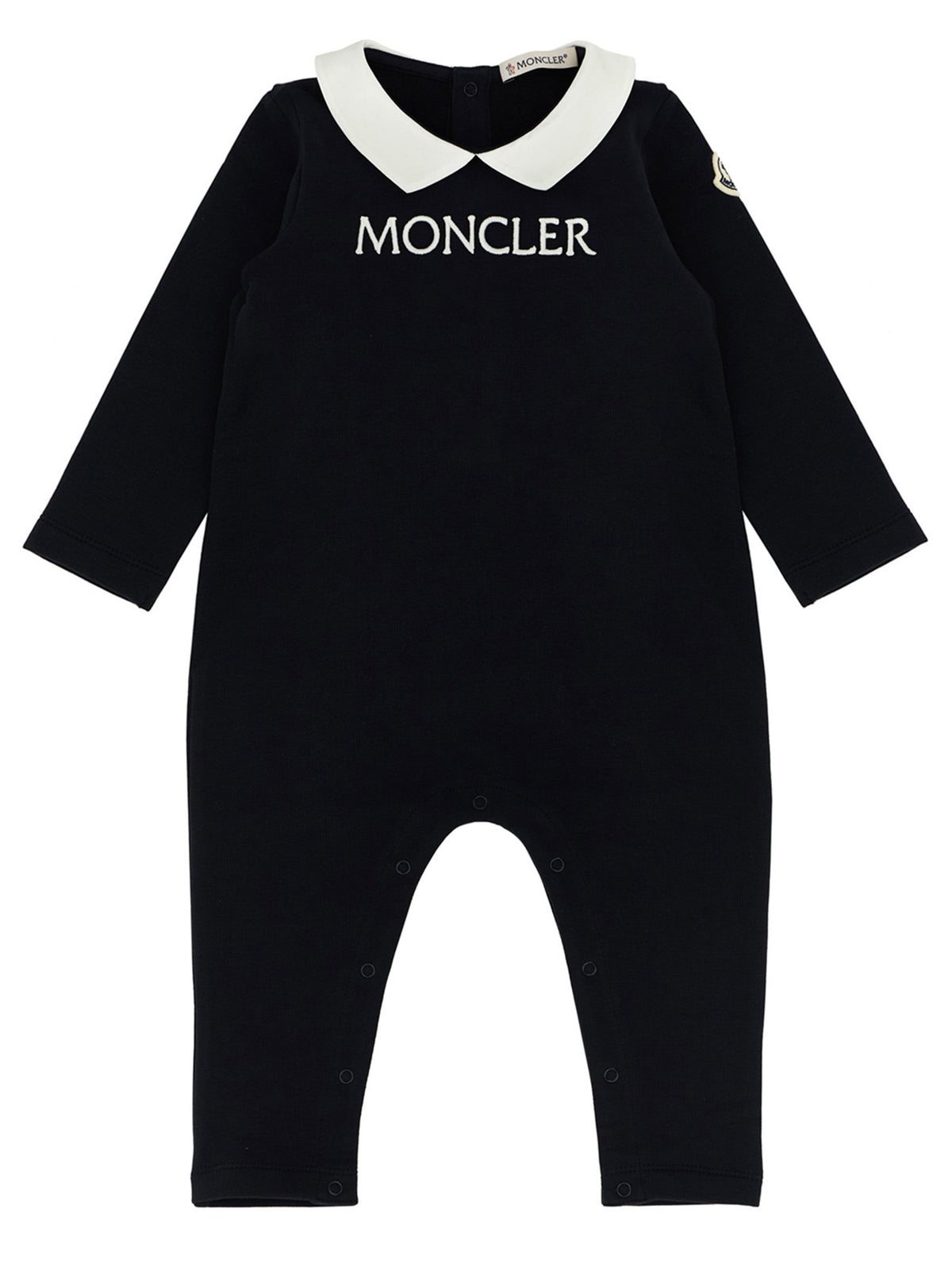 Moncler Enfant Logo Embroidery Jumpsuit
