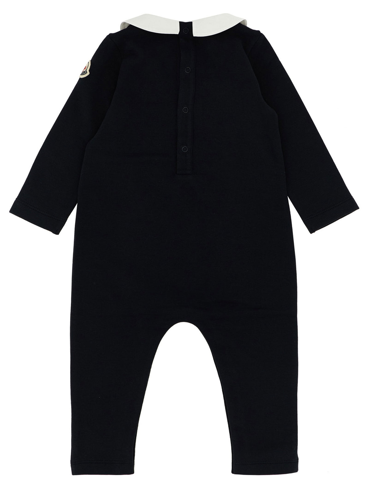 Moncler Enfant Logo Embroidery Jumpsuit