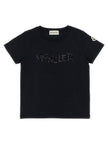 Moncler Enfant Sequins Logo T-shirt