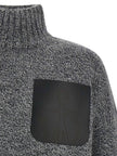 J.w.anderson Leather Patch Pocket Sweater
