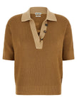 J.w.anderson Waffle Stitch Polo Shirt