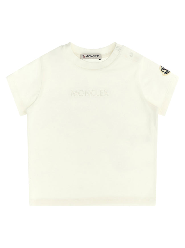 Moncler Enfant Logo Embroidery T-shirt