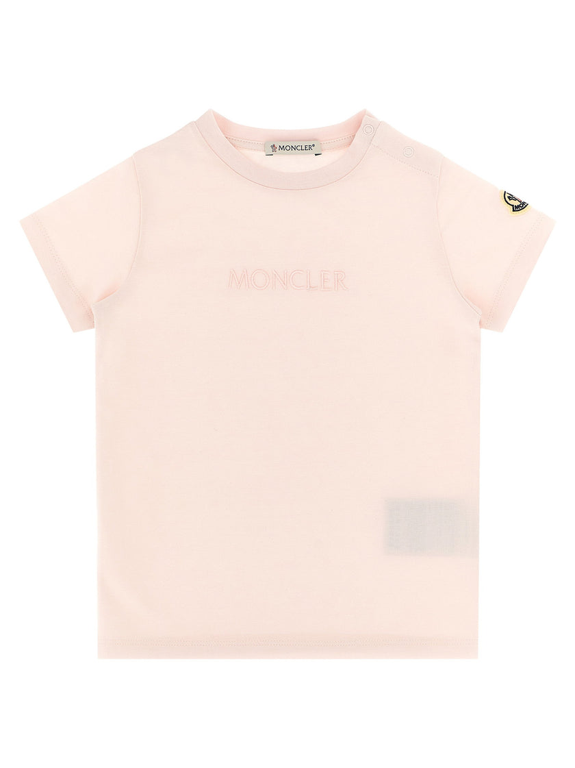 Moncler Enfant Logo Embroidery T-shirt