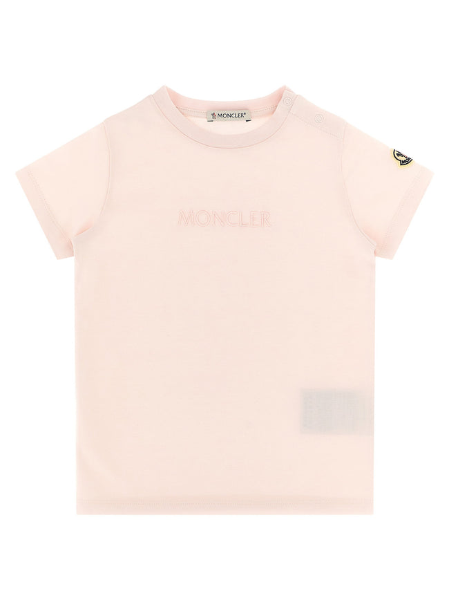 Moncler Enfant Logo Embroidery T-shirt