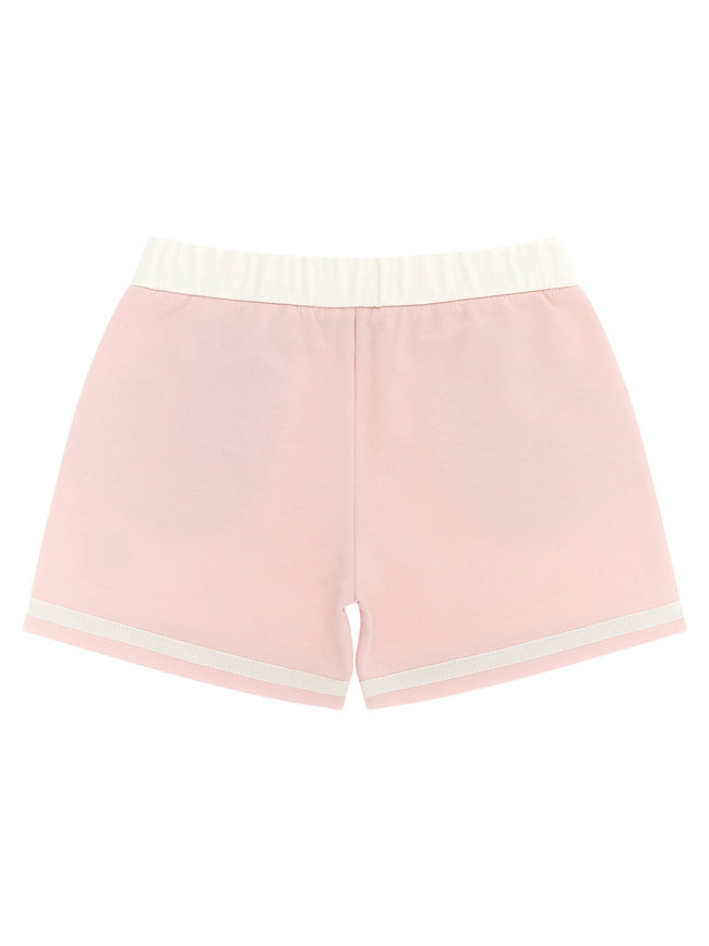 Moncler Enfant Cotton Viscose Bermuda Shorts