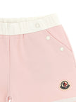 Moncler Enfant Cotton Viscose Bermuda Shorts